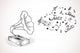 Gramophone with Bubble Music Wall Decal