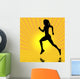Runner and Reflection Wall Decal