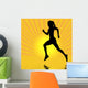 Runner and Reflection Wall Decal