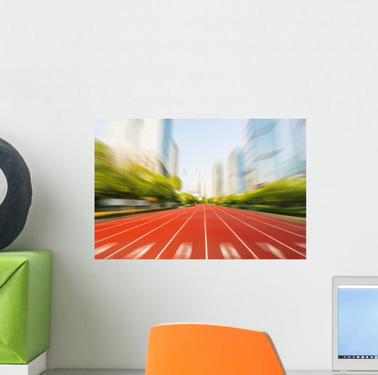 Modern Business Competition Concept Wall Decal