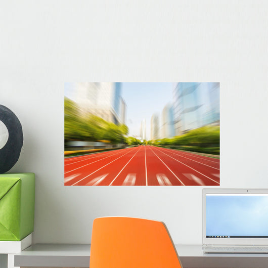Modern Business Competition Concept Wall Decal