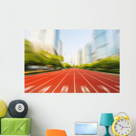 Modern Business Competition Concept Wall Decal