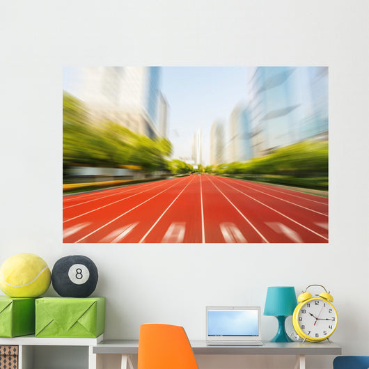 Modern Business Competition Concept Wall Decal