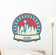 Seattle Skyline Symbol Wall Decal