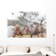 Hot spring Snow Monkeys Wall Decal