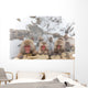 Hot spring Snow Monkeys Wall Decal