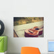 Ukulele Processed Vintage Style Wall Decal