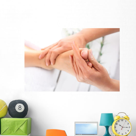 Akupresura Refleksologia Wall Decal