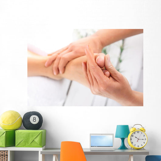 Akupresura Refleksologia Wall Decal