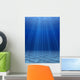 Blue Sea Underwater Wall Decal