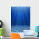 Blue Sea Underwater Wall Decal