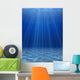 Blue Sea Underwater Wall Decal