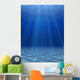 Blue Sea Underwater Wall Decal