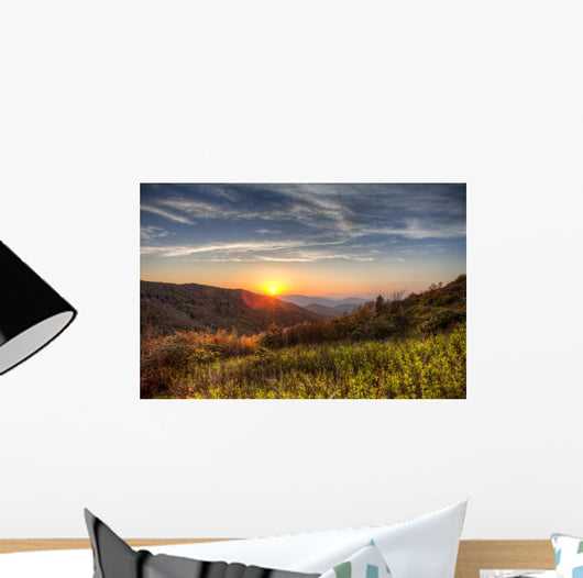 Great Smoky Mountains Hdr Wall Decal