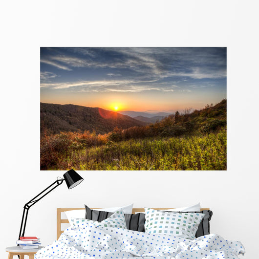 Great Smoky Mountains Hdr Wall Decal