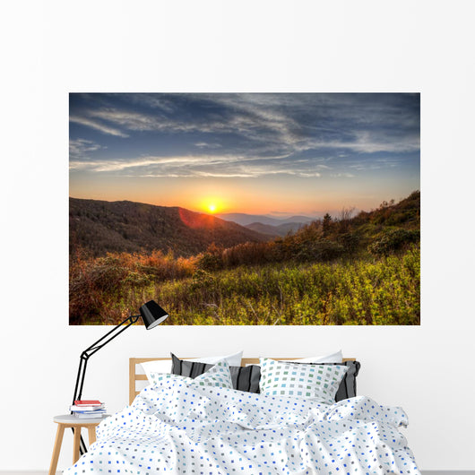 Great Smoky Mountains Hdr Wall Decal