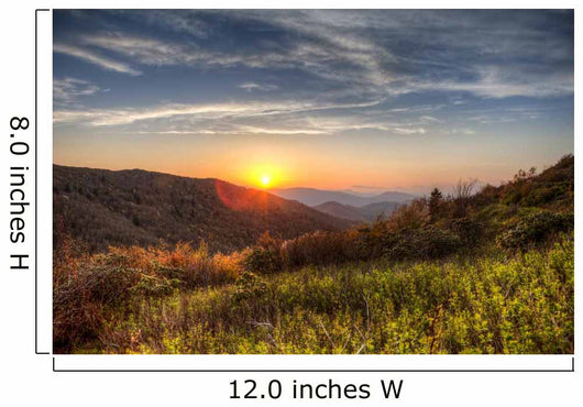 Great Smoky Mountains Hdr Wall Decal