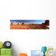 Monument Valley Panoramic Wall Decal Panoramic Wall Decal