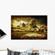 Castle Distressed Vintage Style Wall Decal