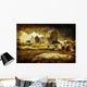 Castle Distressed Vintage Style Wall Decal