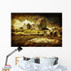 Castle Distressed Vintage Style Wall Decal