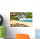 Hawaiian Beach with Sand Wall Decal