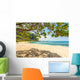 Hawaiian Beach with Sand Wall Decal