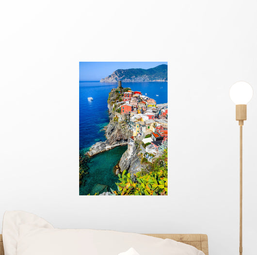 Vernazza Cinque Terre Wall Decal Design 2