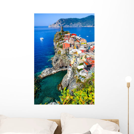 Vernazza Cinque Terre Wall Decal Design 2