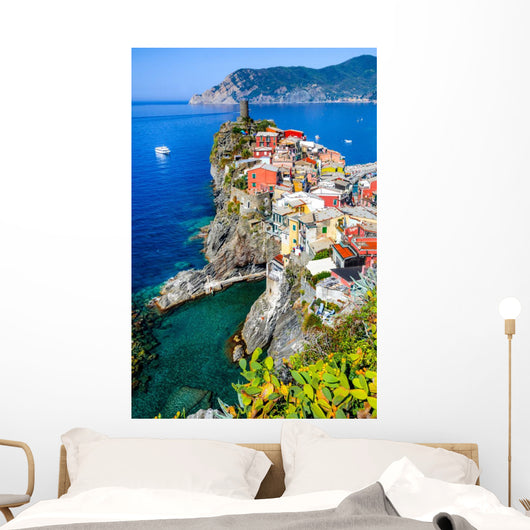 Vernazza Cinque Terre Wall Decal Design 2