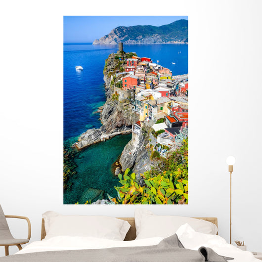 Vernazza Cinque Terre Wall Decal Design 2