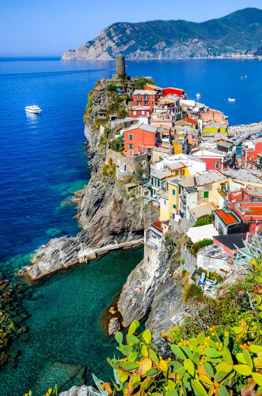 Vernazza Cinque Terre Wall Decal Design 2
