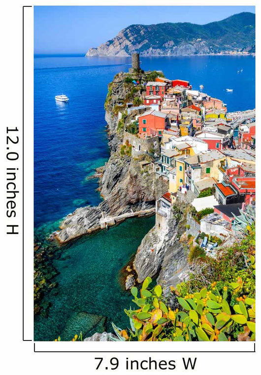 Vernazza Cinque Terre Wall Decal Design 2