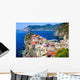 Vernazza Cinque Terre Wall Decal Design 1