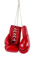 Red Boxing Gloves White Wall Decal