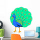 Peacock Wall Decal Design 2