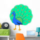 Peacock Wall Decal Design 2