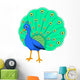 Peacock Wall Decal Design 2