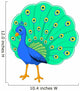 Peacock Wall Decal Design 2