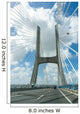Vasco Da Gama Bridge Wall Decal
