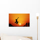 Skateboard Sunset Wall Decal