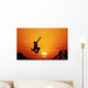 Skateboard Sunset Wall Decal