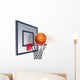 Basketball Hoop Wall Decal Design 2