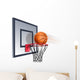 Basketball Hoop Wall Decal Design 2