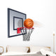 Basketball Hoop Wall Decal Design 2