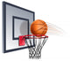 Basketball Hoop Wall Decal Design 2