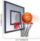 Basketball Hoop Wall Decal Design 2