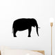 Elephant Silhouette Wall Decal Design 3