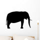 Elephant Silhouette Wall Decal Design 3