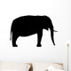 Elephant Silhouette Wall Decal Design 3